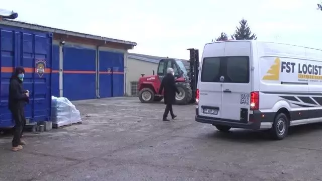 AFAD tarafından gönderilen yardım malzemeleri depremin vurduğu Hırvatistan'a ulaştı AFAD tarafından gönderilen yardım malzemeleri depremin vurduğu Hırvatistan'a ulaştı