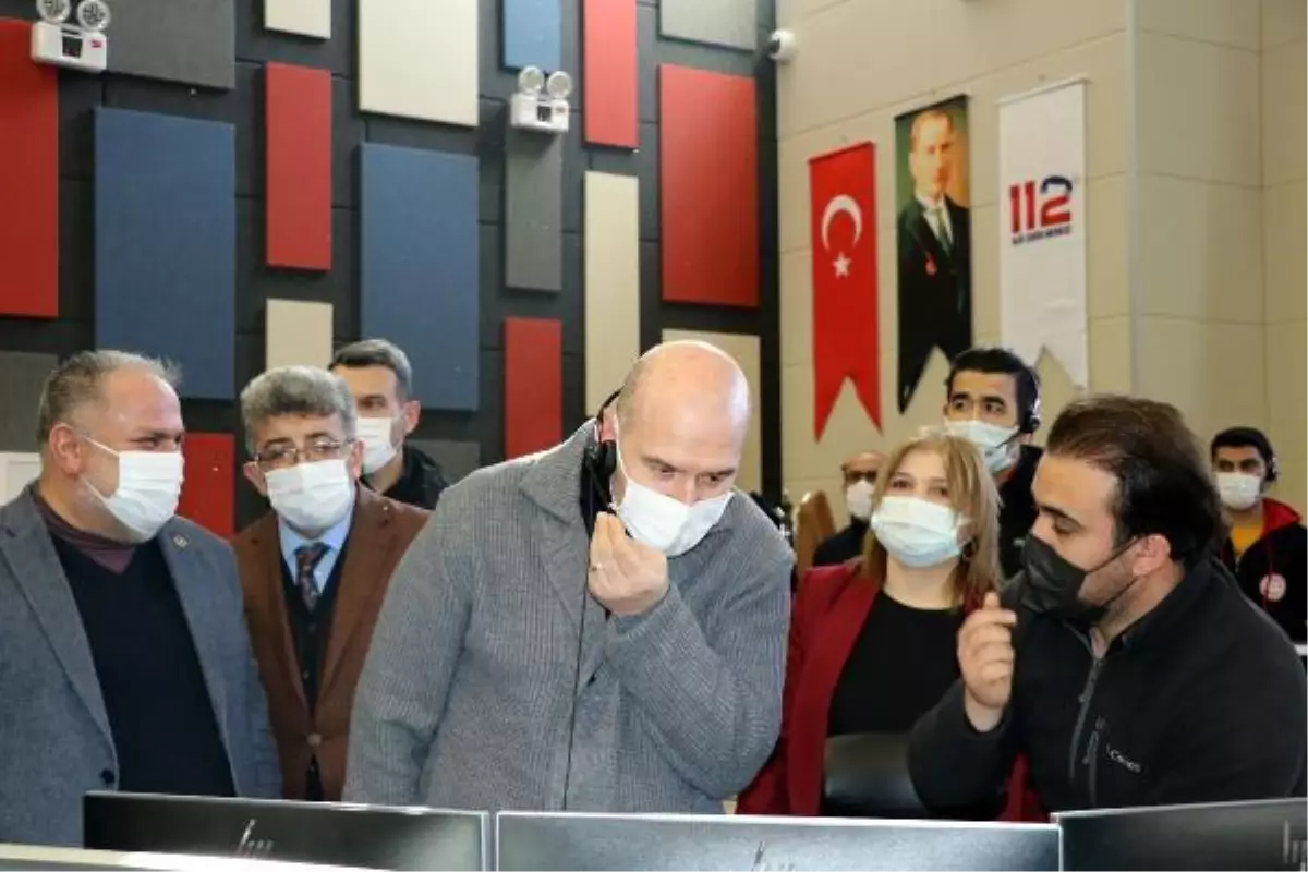 Son dakika haberleri: Bakan Soylu'dan Van Emniyet Müdürlüğü'nün yeni binasına ziyaret (2)