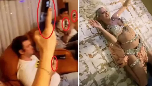 Dansözlü yılbaşı eğlencesini sosyal medyadan paylaşanlara polis baskını! Ceza yağdı Dansözlü yılbaşı eğlencesini sosyal medyadan paylaşanlara polis baskını! Ceza yağdı