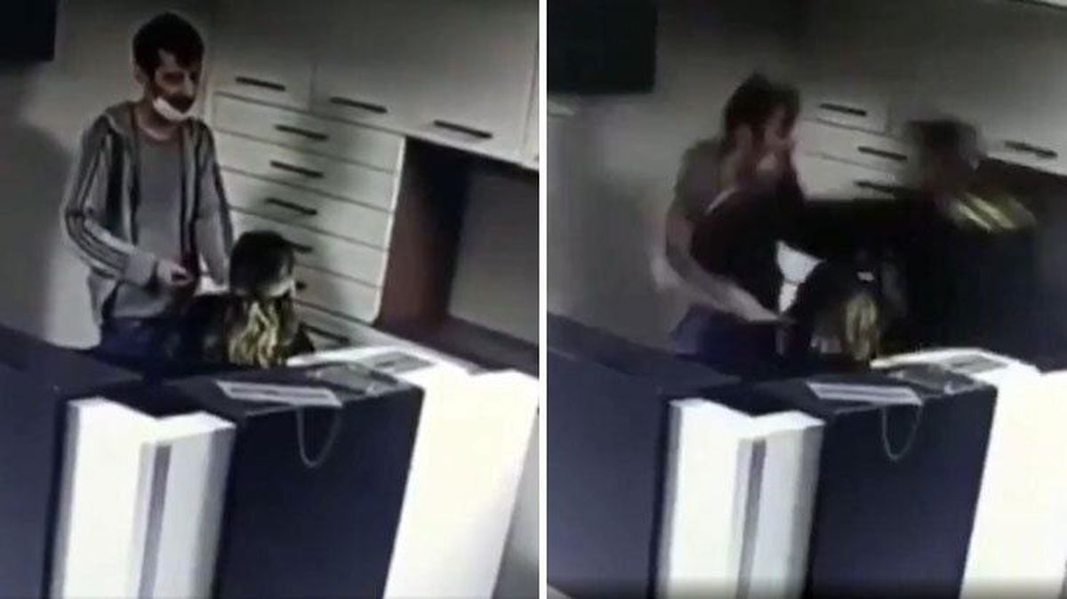Emniyet müdürünün, Şişli'de rehin alınan hemşireyi kurtarma anı kamerada