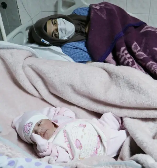 Erzurum'un ilk bebeği 'Elisa' Erzurum'un ilk bebeği 'Elisa'