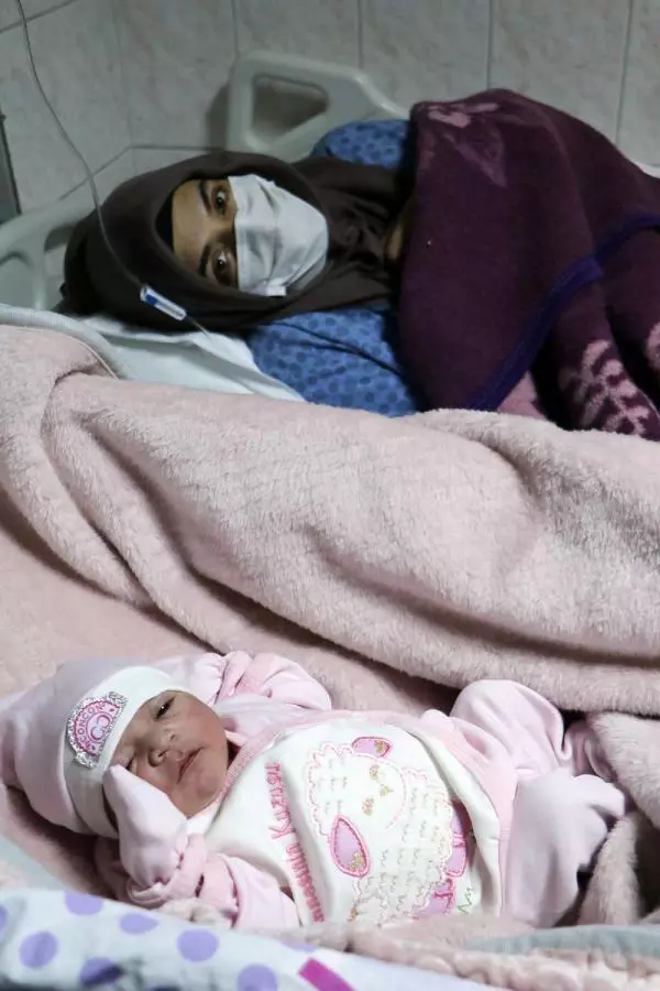Erzurum'un ilk bebeği 'Elisa' Erzurum'un ilk bebeği 'Elisa'
