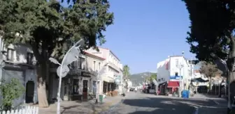 Foça'da yeni yılın ilk günü sessizlik