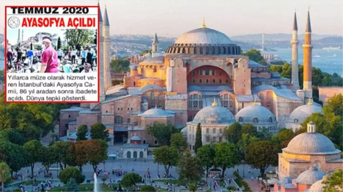 Son Dakika Basin Ilan Kurumu Sozcu Gazetesinin Ayasofya Haberiyle Ilgili Inceleme Baslatti Haberler