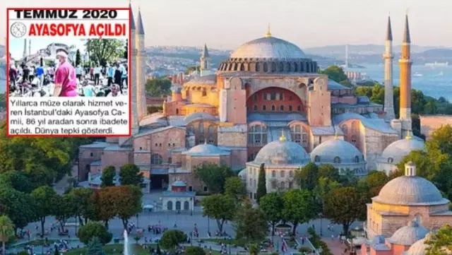Son Dakika Basin Ilan Kurumu Sozcu Gazetesinin Ayasofya Haberiyle Ilgili Inceleme Baslatti Haberler
