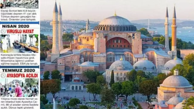 Son Dakika Basin Ilan Kurumu Sozcu Gazetesinin Ayasofya Haberiyle Ilgili Inceleme Baslatti Haberler