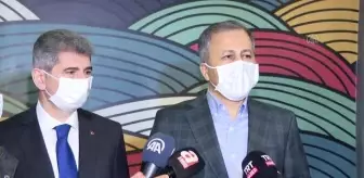 Vali Yerlikaya ve İçişleri Bakan Yardımcısı İnce, evsiz vatandaşları ziyaret etti