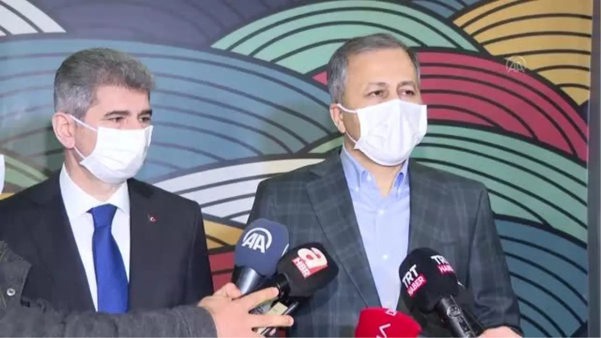 Vali Yerlikaya ve İçişleri Bakan Yardımcısı İnce, evsiz vatandaşları ziyaret etti