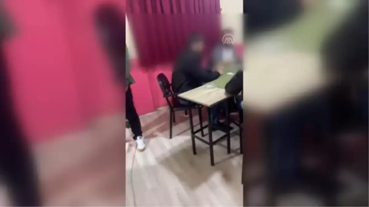 Yılbaşı gecesi gerçekleştirilen kumar baskını kamerada