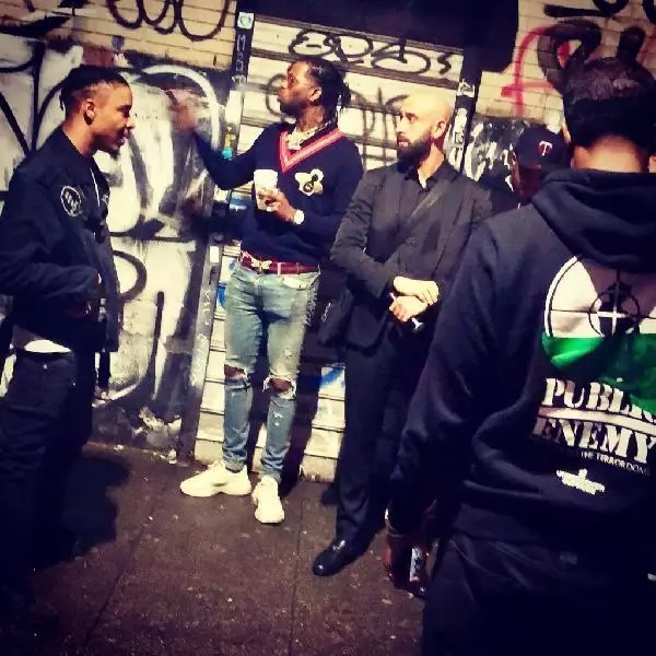 ABD'li ünlü rap yıldızlarının Türk koruması ABD'li ünlü rap yıldızlarının Türk koruması
