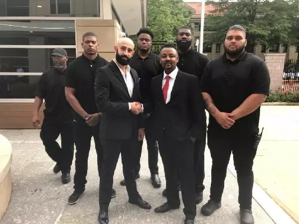 ABD'li ünlü rap yıldızlarının Türk koruması ABD'li ünlü rap yıldızlarının Türk koruması