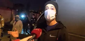 Ataşehir'de hurdalıkta çıkan yangın paniğe neden oldu