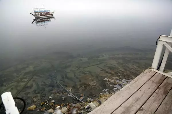 Son dakika haber! Burdur Gölü'nün suyu çekildi, iskele ortada kaldı Son dakika haber! Burdur Gölü'nün suyu çekildi, iskele ortada kaldı