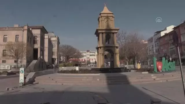 Cadde ve sokaklarda sessizlik hakim Cadde ve sokaklarda sessizlik hakim