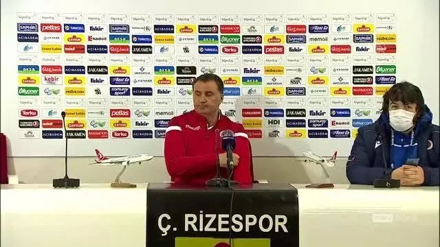 Çaykur Rizespor-Gençlerbirliği maçının ardından Çaykur Rizespor-Gençlerbirliği maçının ardından