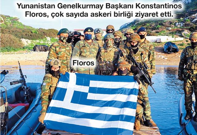 Yunanistan provokasyonlarına yeni yılda da devam etti! Savunma Bakan Yardımcısı yılbaşını Bulamaç Adası'nda geçirdi