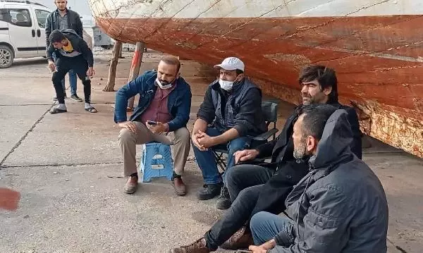 Hatay'da denizde kaybolan genci arama çalışmaları sürüyor Hatay'da denizde kaybolan genci arama çalışmaları sürüyor