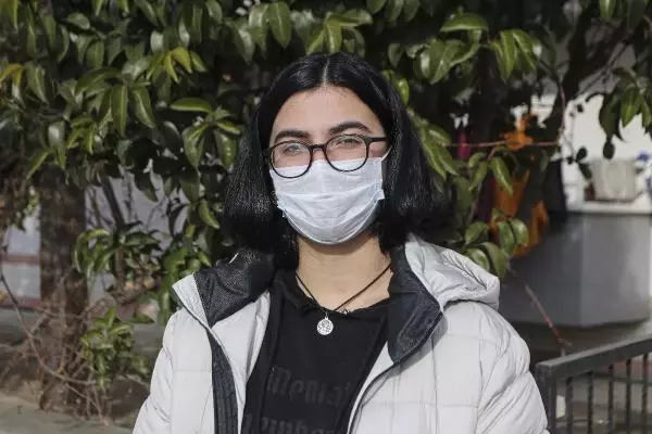 Son dakika haber | Liseli gençlerin 'maske' duyarlılığı Son dakika haber | Liseli gençlerin 'maske' duyarlılığı