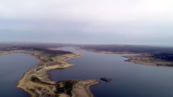 Kuraklık yaşanan Edirne'nin 5-6 aylık içme suyu kaldı Kuraklık yaşanan Edirne'nin 5-6 aylık içme suyu kaldı