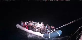 Muğla'da 53 kaçak göçmen kurtarıldı