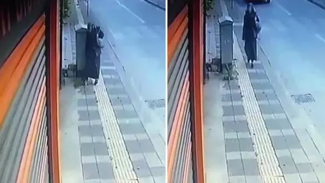 Şaşkına uğratan görüntü! Vicdansız kadın, kaldırımdaki fidanı parçalayıp yoluna devam etti Şaşkına uğratan görüntü! Vicdansız kadın, kaldırımdaki fidanı parçalayıp yoluna devam etti