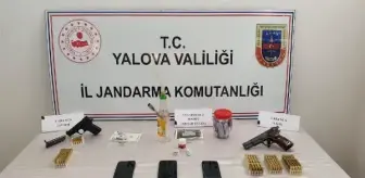 Yalova'da eş zamanlı uyuşturucu operasyonu: 3 gözaltı