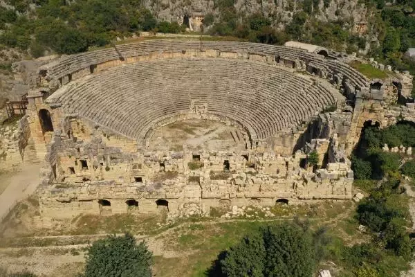 Demre'deki ören yerlerini geçen yıl 242 bin kişi ziyaret etti