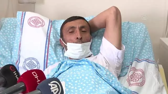 Kazakistan'da rahatsızlanan tır şoförü ambulans uçakla Erzurum'a getirildi