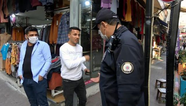 Maske cezası kesilen kadın: Çekmeyin, kocam beni boşar