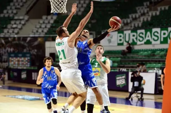 Son dakika haberi | Frutti Extra Bursaspor - Büyükçekmece: 89-81