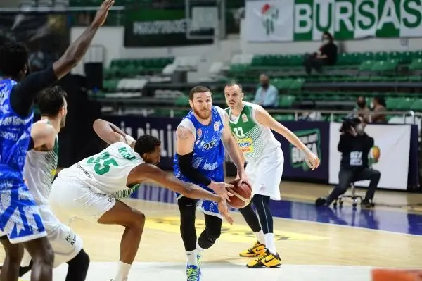 Son dakika haberi | Frutti Extra Bursaspor - Büyükçekmece: 89-81