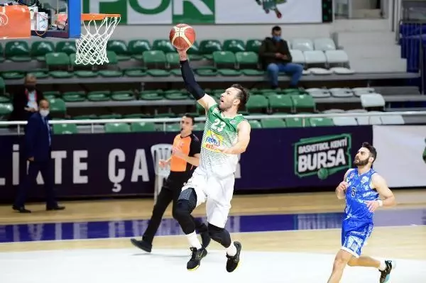 Son dakika haberi | Frutti Extra Bursaspor - Büyükçekmece: 89-81