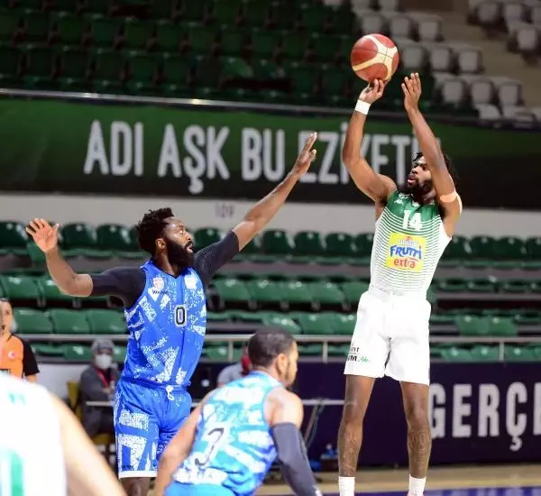Son dakika haberi | Frutti Extra Bursaspor - Büyükçekmece: 89-81