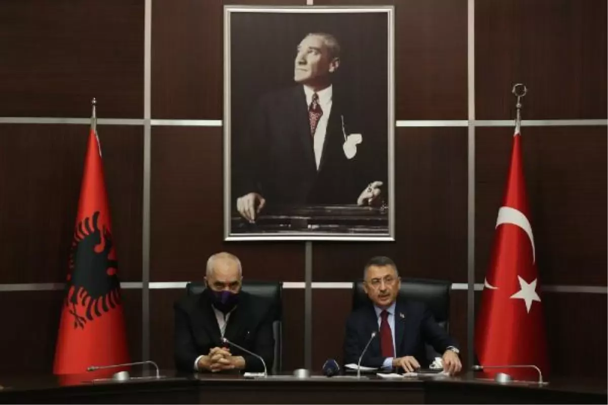 Son dakika haberi! Fuat Oktay, Arnavutluk Başbakanı ile SSB'yi ziyaret etti