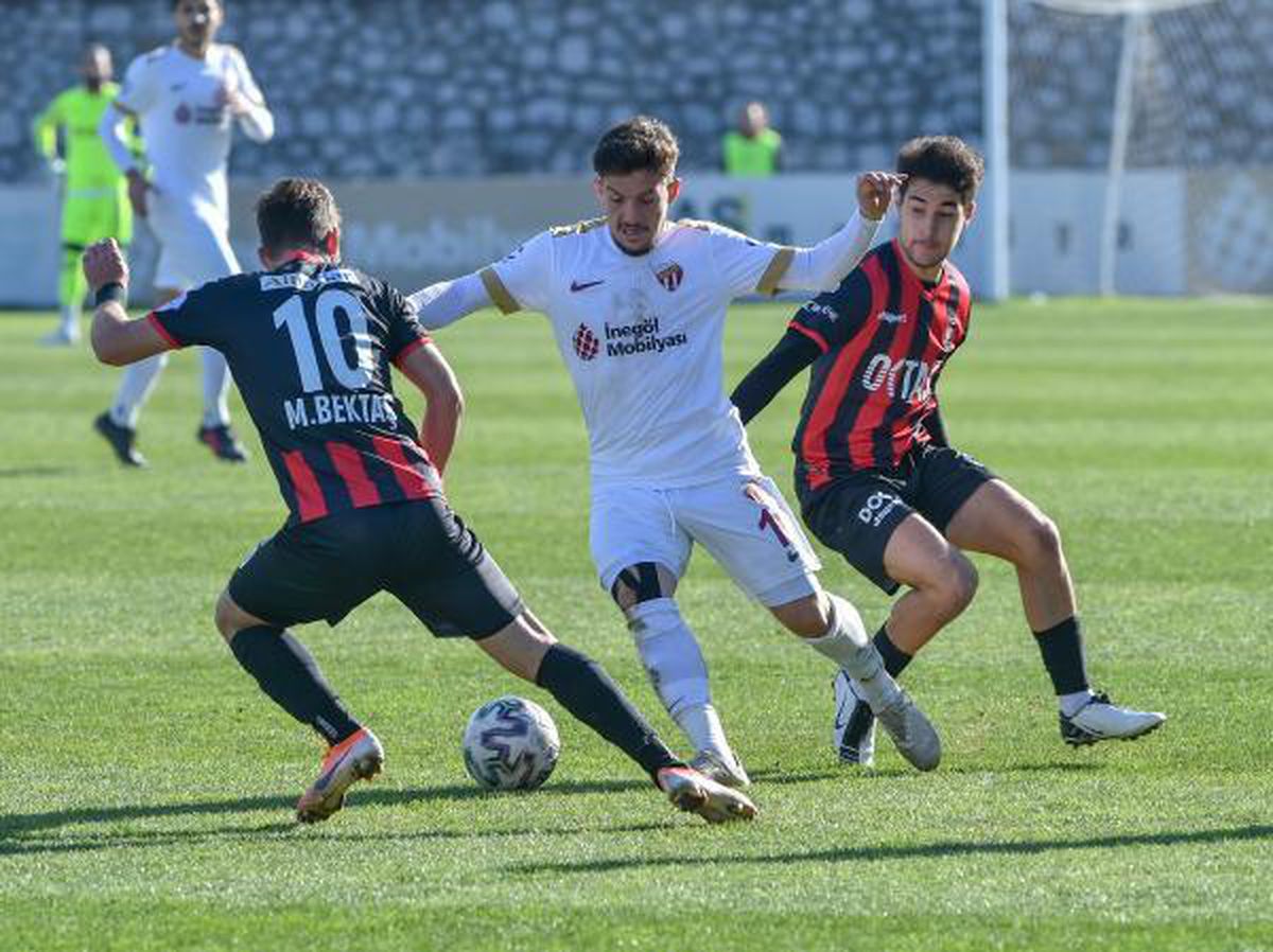 İnegölspor'da galibiyet sevinci