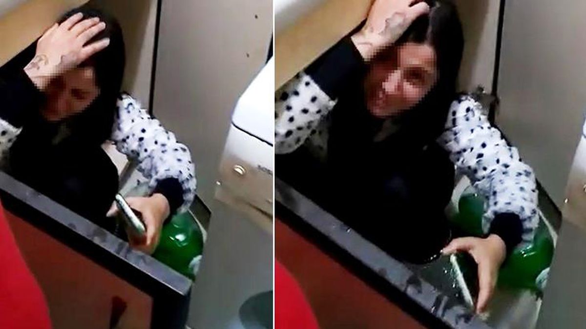 Kumar baskını yapan polisler, kaçan kadını mutfak dolabının içinde buldu