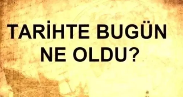 Tarihte bugün ne oldu? 7 Ocak tarihinde ne oldu, kim doğdu, kim öldü, hangi önemli olaylar oldu? İşte, 7 Ocak'ta yaşananlar! Tarihte bugün ne oldu? 7 Ocak tarihinde ne oldu, kim doğdu, kim öldü, hangi önemli olaylar oldu? İşte, 7 Ocak'ta yaşananlar!