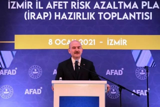 Son dakika haberleri! İçişleri Bakanı Soylu, İzmir Afet Risk Azaltma Planı toplantısına katıldı: (2) Son dakika haberleri! İçişleri Bakanı Soylu, İzmir Afet Risk Azaltma Planı toplantısına katıldı: (2)
