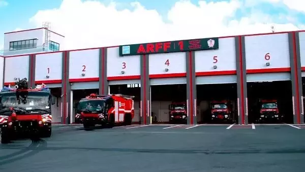 Son dakika haber | İstanbul Havalimanı'da nefes kesen yangın tatbikatı Son dakika haber | İstanbul Havalimanı'da nefes kesen yangın tatbikatı