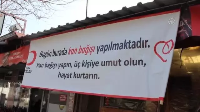 Ödemişli esnaftan kan bağışı kampanyası Ödemişli esnaftan kan bağışı kampanyası