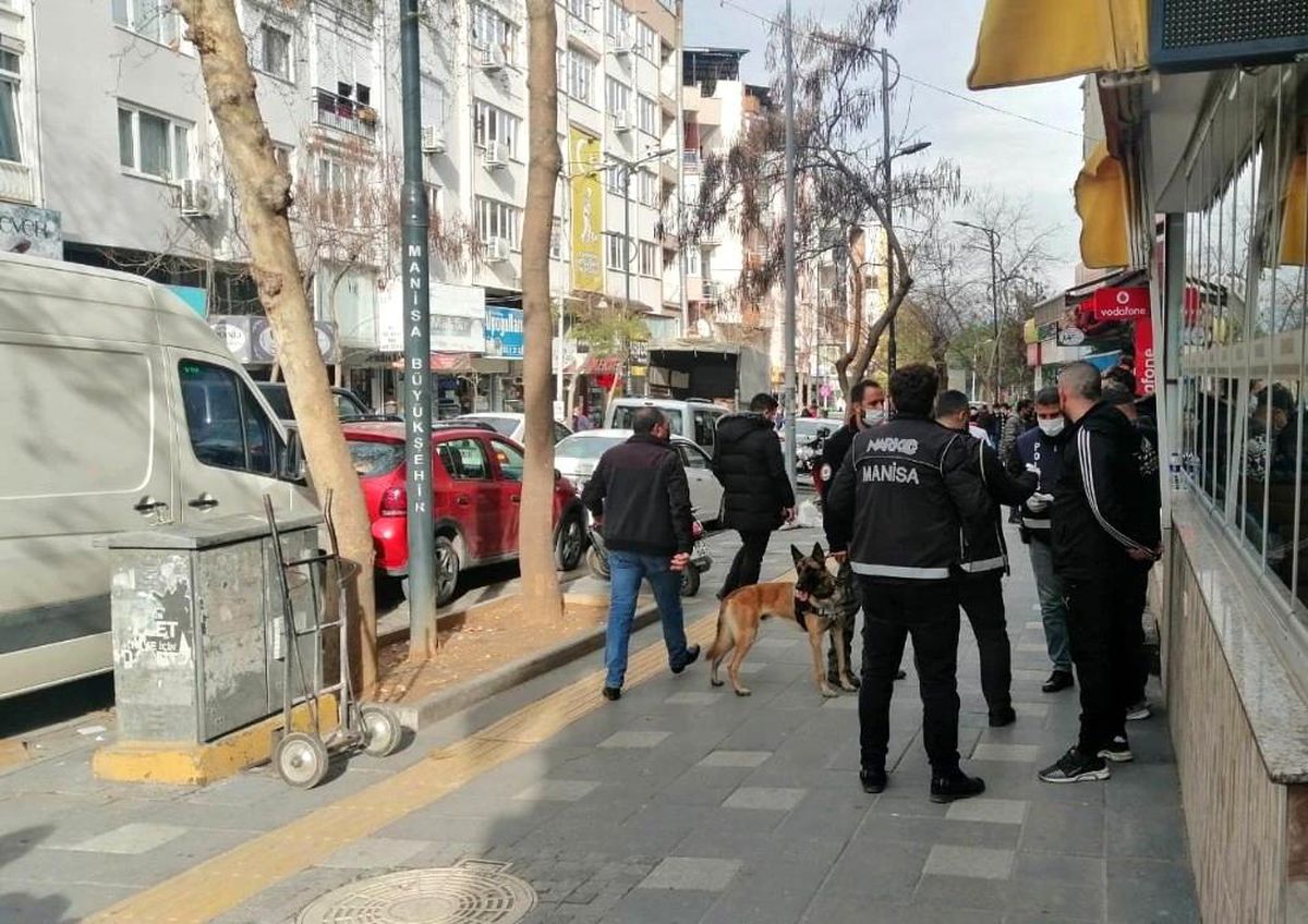 Soma'da asayiş uygulaması yapıldı