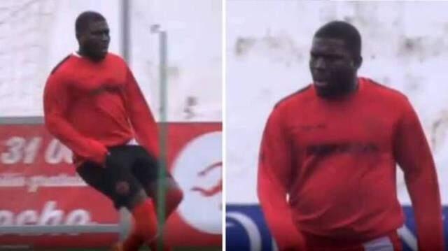 Former Super League star Royston Drenthe drew attention with the weight he gained