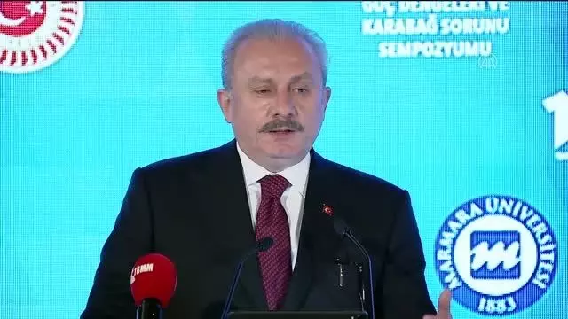 TBMM Başkanı Şentop, 'Güney Kafkasya'da Güç Dengeleri ve Karabağ Sorunu Sempozyumu'nda konuştu: (2) TBMM Başkanı Şentop, 'Güney Kafkasya'da Güç Dengeleri ve Karabağ Sorunu Sempozyumu'nda konuştu: (2)