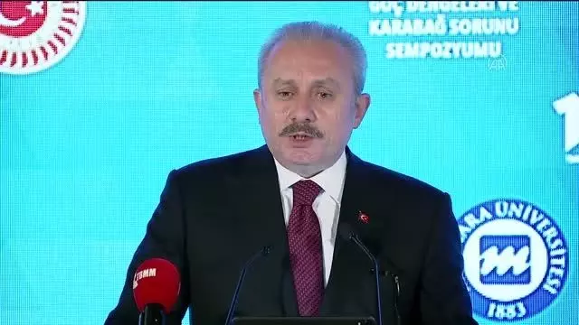 TBMM Başkanı Şentop, 'Güney Kafkasya'da Güç Dengeleri ve Karabağ Sorunu Sempozyumu'nda konuştu: (2) TBMM Başkanı Şentop, 'Güney Kafkasya'da Güç Dengeleri ve Karabağ Sorunu Sempozyumu'nda konuştu: (2)
