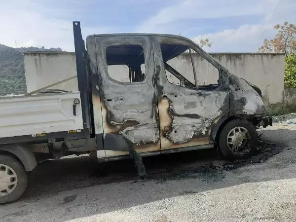 Villasında pompalı tüfekle yaralayıp, otomobil ve kamyonetini ateşe verdiler Villasında pompalı tüfekle yaralayıp, otomobil ve kamyonetini ateşe verdiler