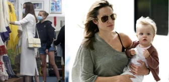 Angelina Jolie, kızları Zahara ve Shiloh ile alışverişte: Daha dün annesinin kucağıydı, 14 yaşında 1.65 boyunda