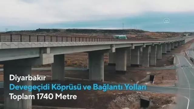 DİYARBAKIR - Devegeçidi Köprüsü ve Bağlantı Yolları Açılış Töreni DİYARBAKIR - Devegeçidi Köprüsü ve Bağlantı Yolları Açılış Töreni