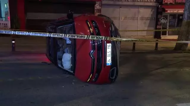 Fatih'te trafik kazası: 1 yaralı Fatih'te trafik kazası: 1 yaralı