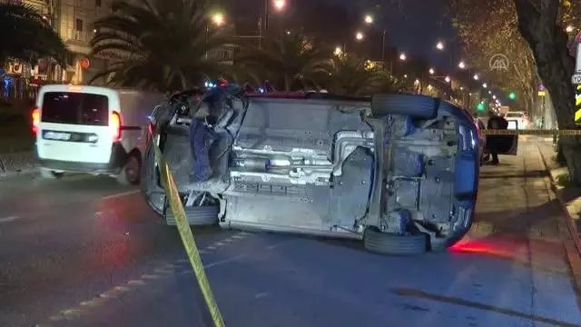 Fatih'te trafik kazası: 1 yaralı Fatih'te trafik kazası: 1 yaralı