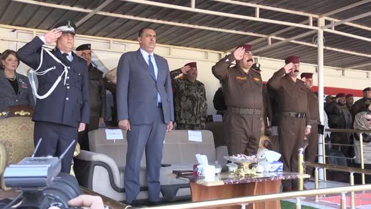 Son dakika haberleri | Irak'ta polis gücünün 99. kuruluş yıl dönümü kutlanıyor